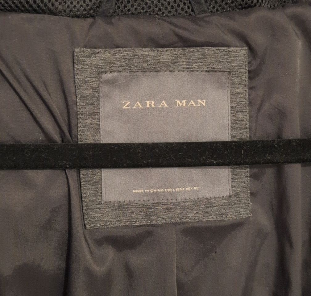 Zara manteau homme large/ mens large