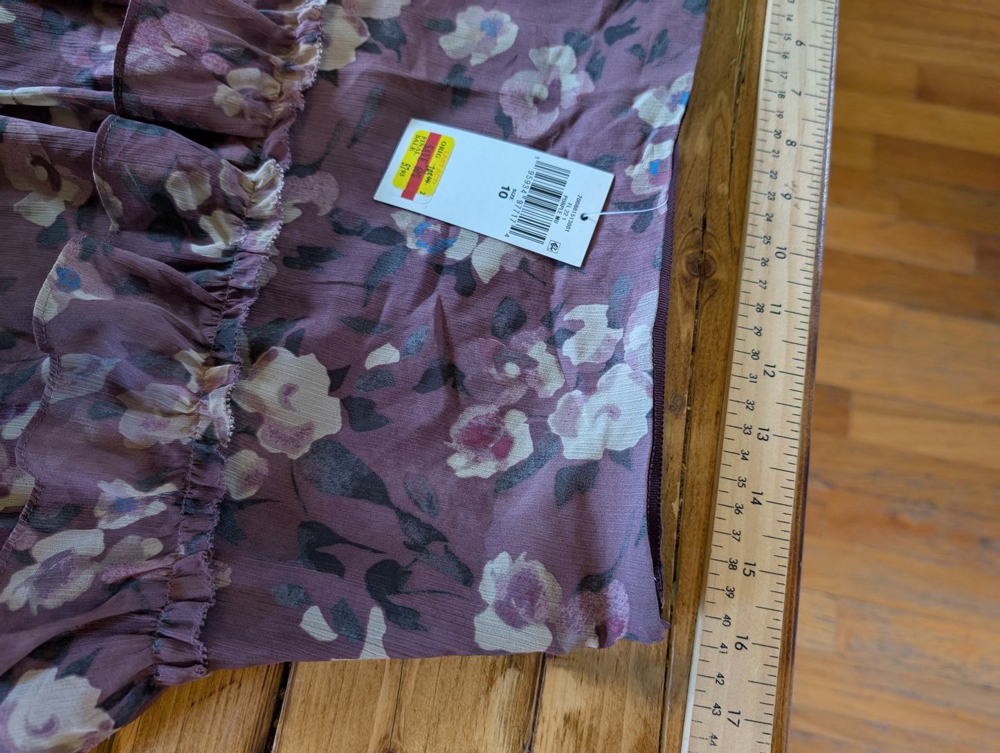 Jupe fleurie Ralph Lauren taille 10