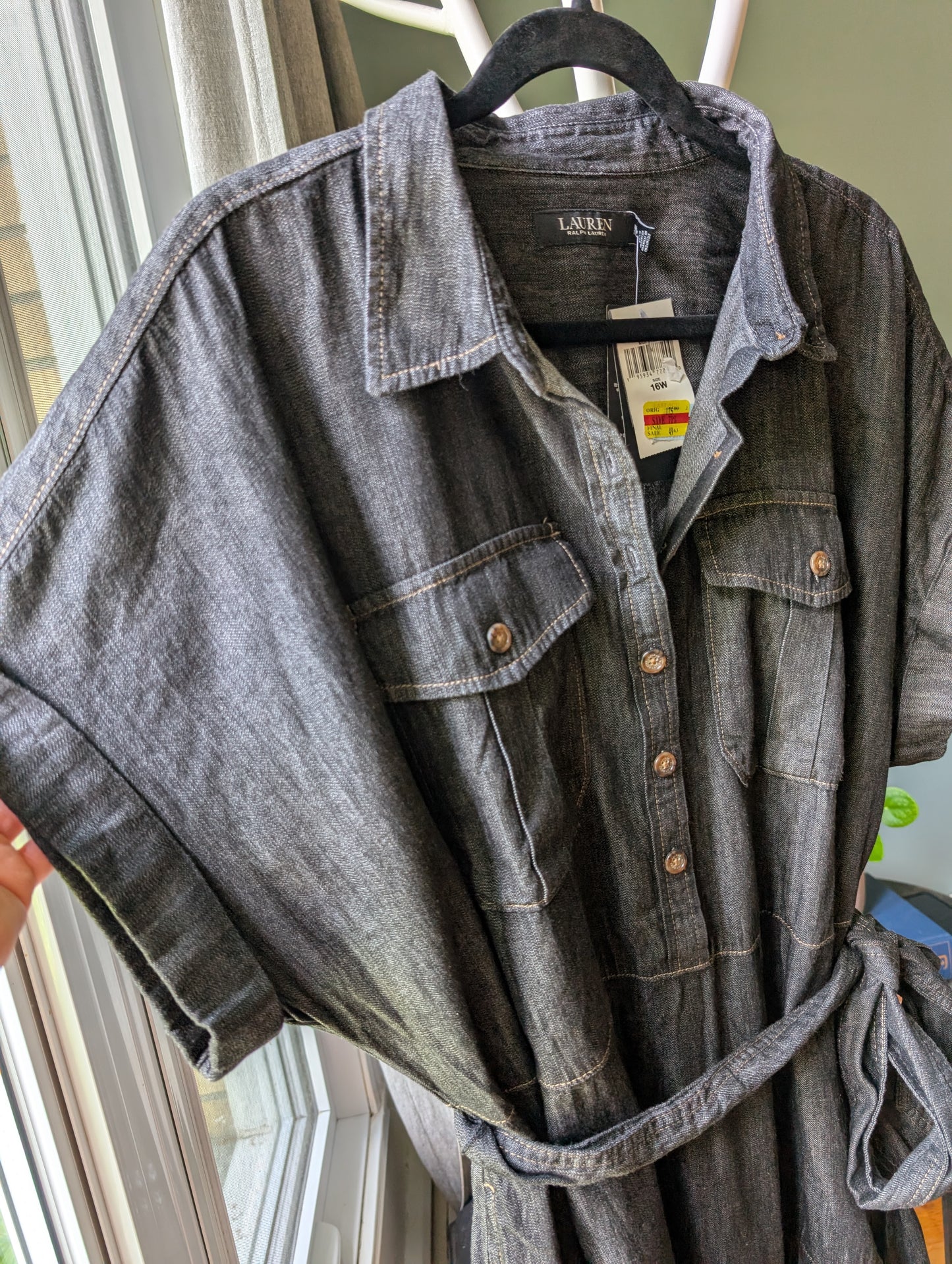 Robe en jeans Ralph Lauren taille 16W