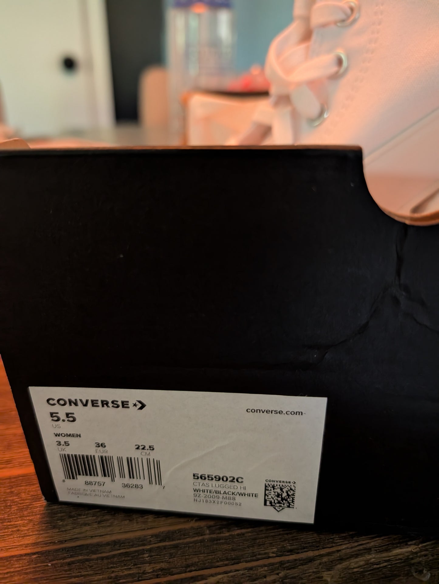 Converse blanc 5,5