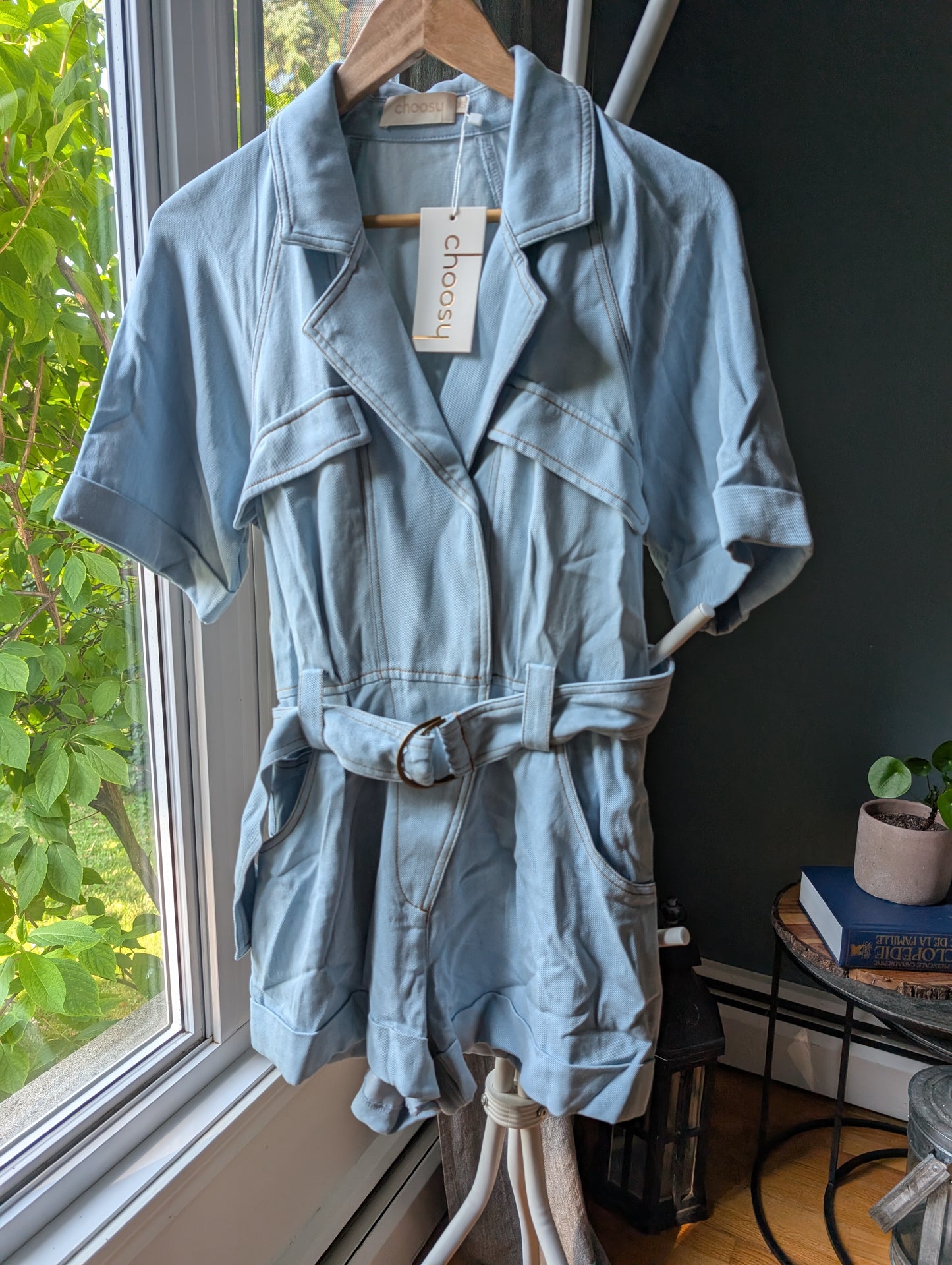 Choosy denim romper taille xs