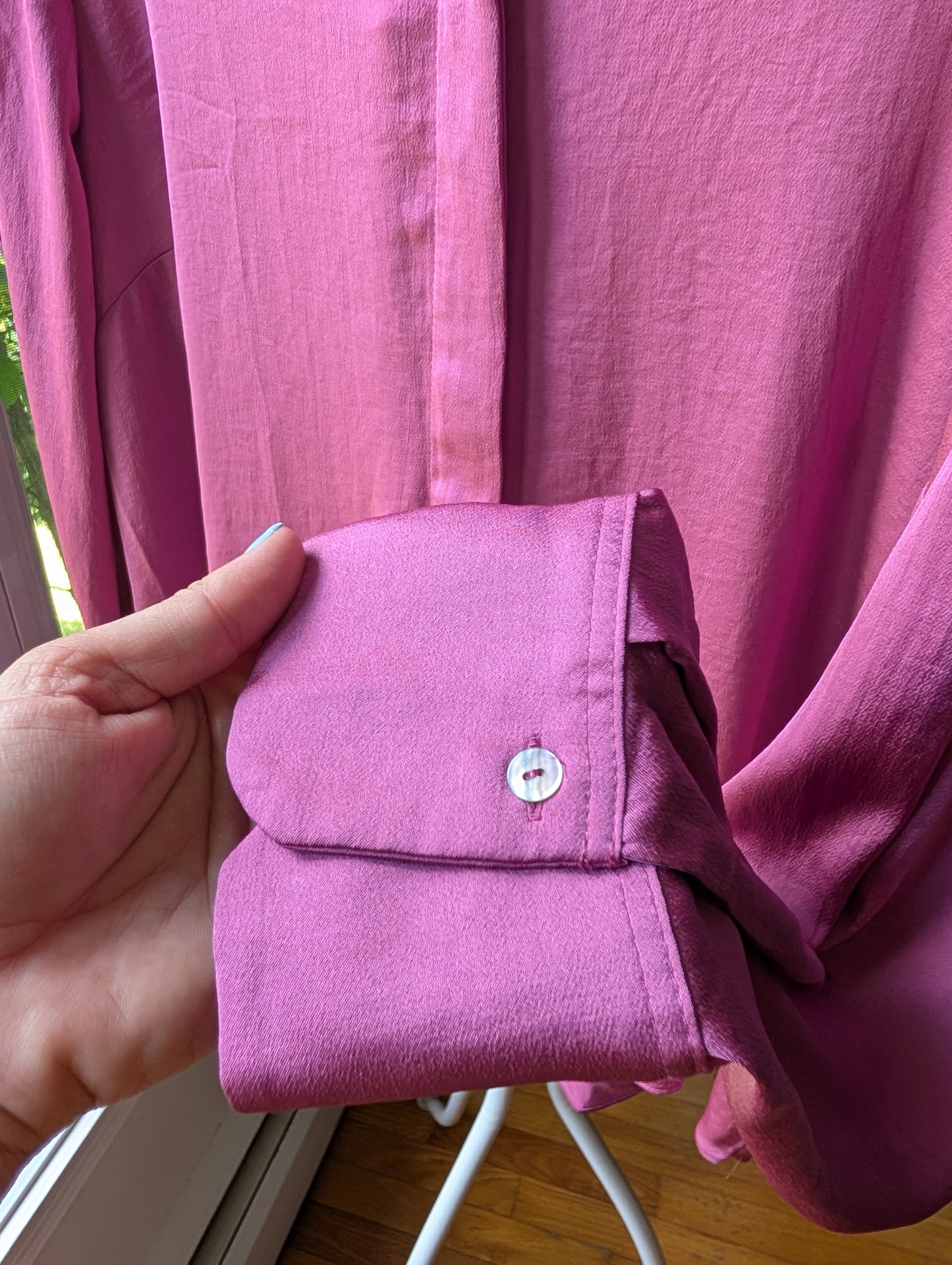 Mango chemise en satin taille XXL