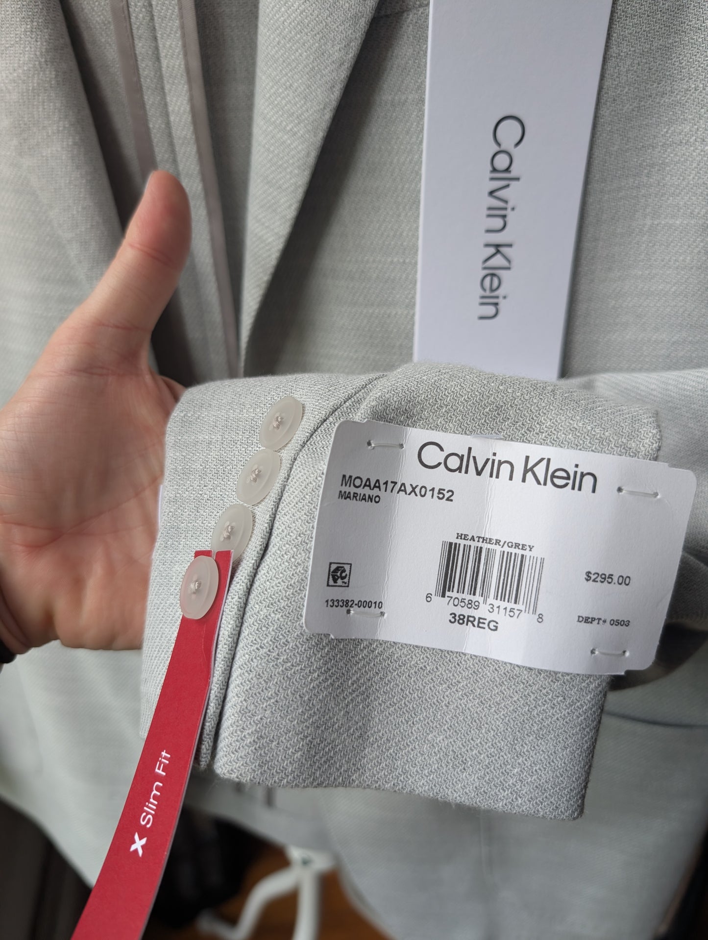 Calvin Klein veston 38 reg.