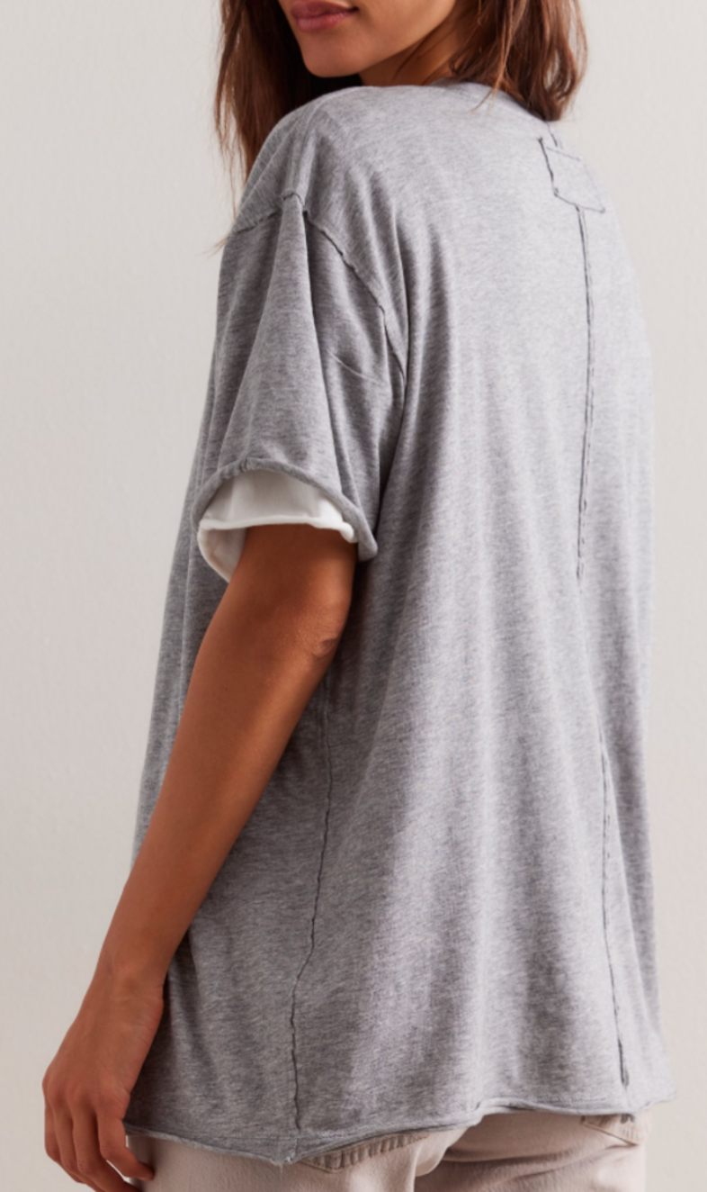 Free people oversize tee XS