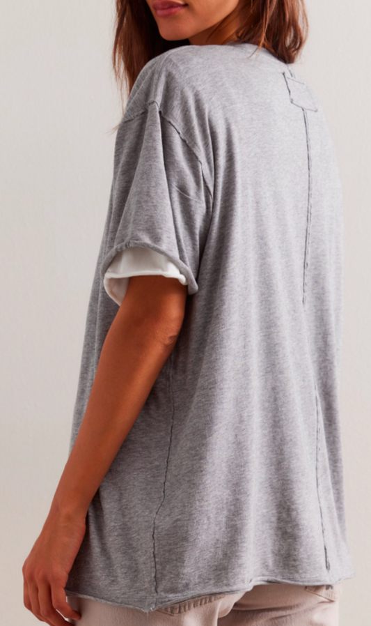 Free people oversize tee XS
