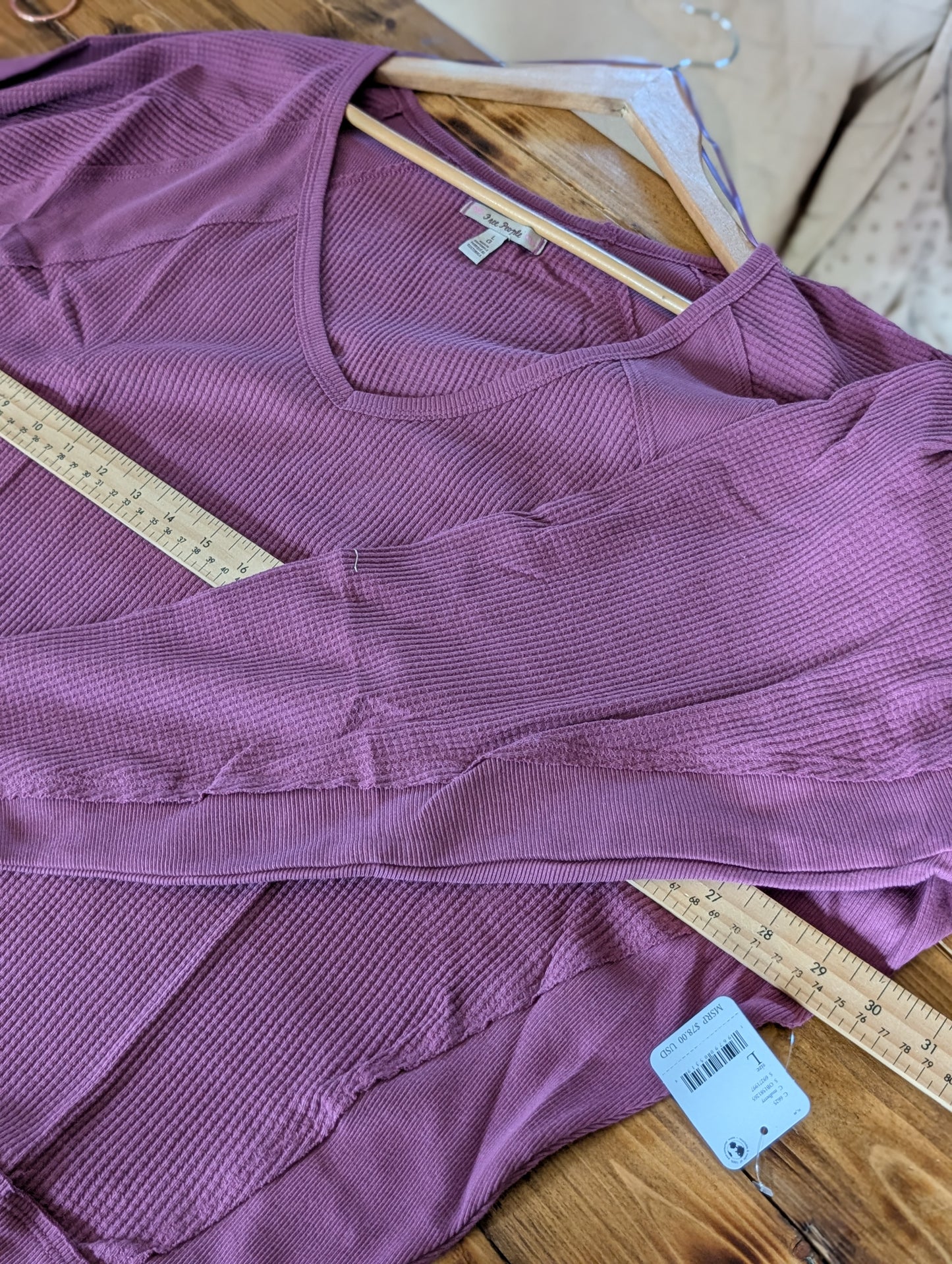 Free People v-neck taille large