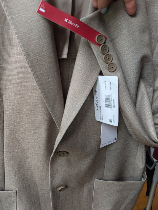 Calvin Klein veston 42 court