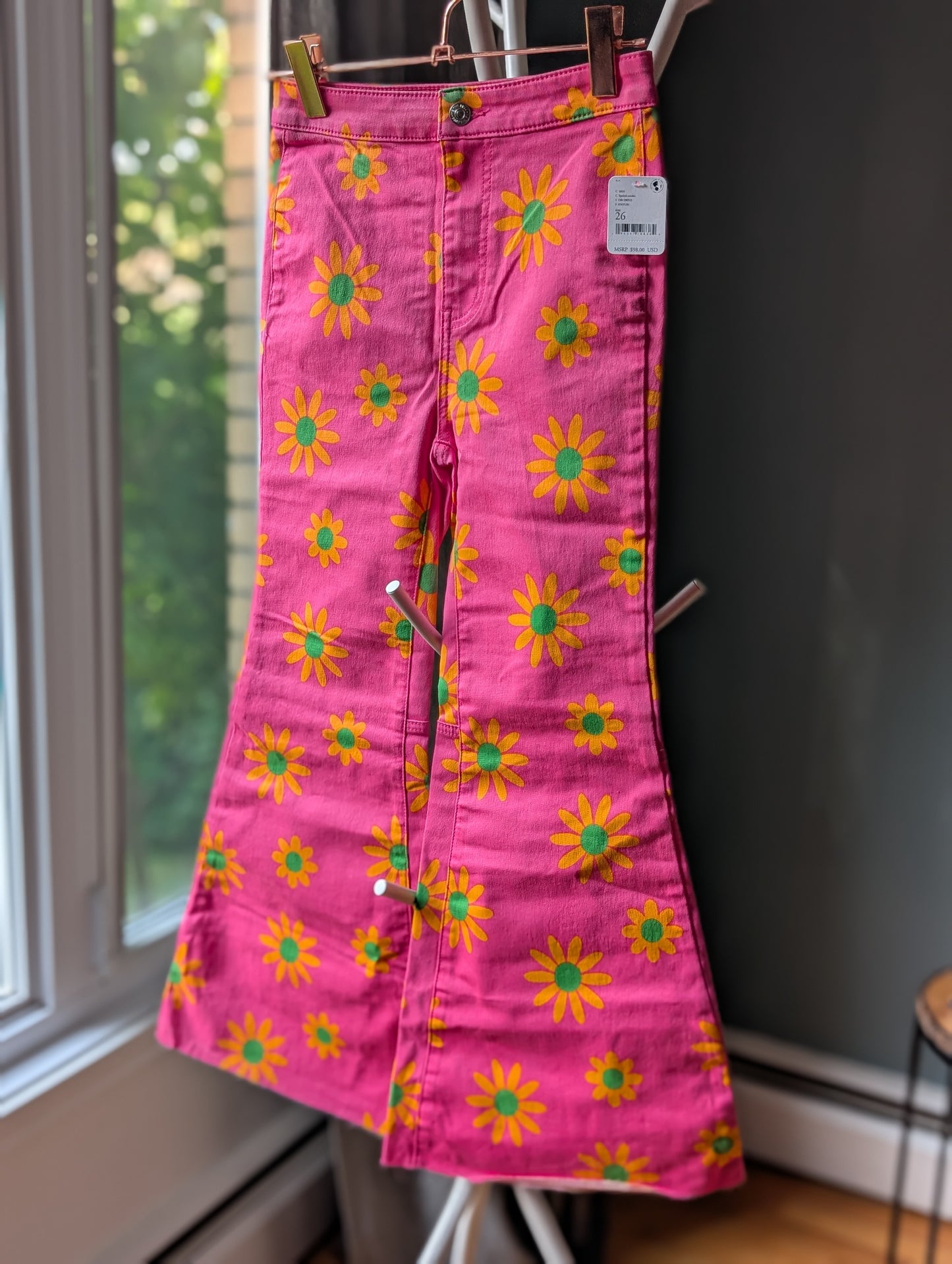 Free people pantalon évasé 26-27-29