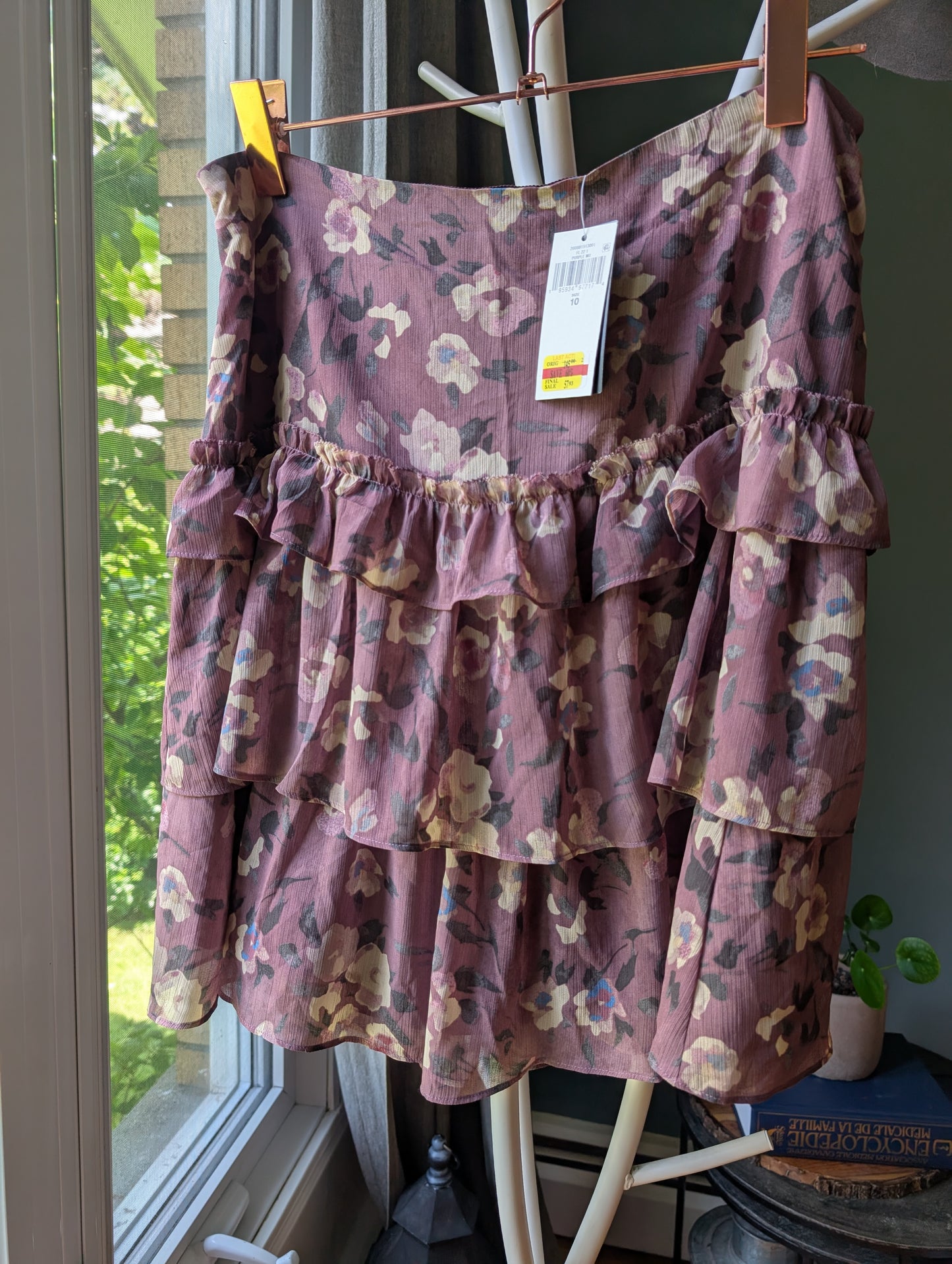 Jupe fleurie Ralph Lauren taille 10
