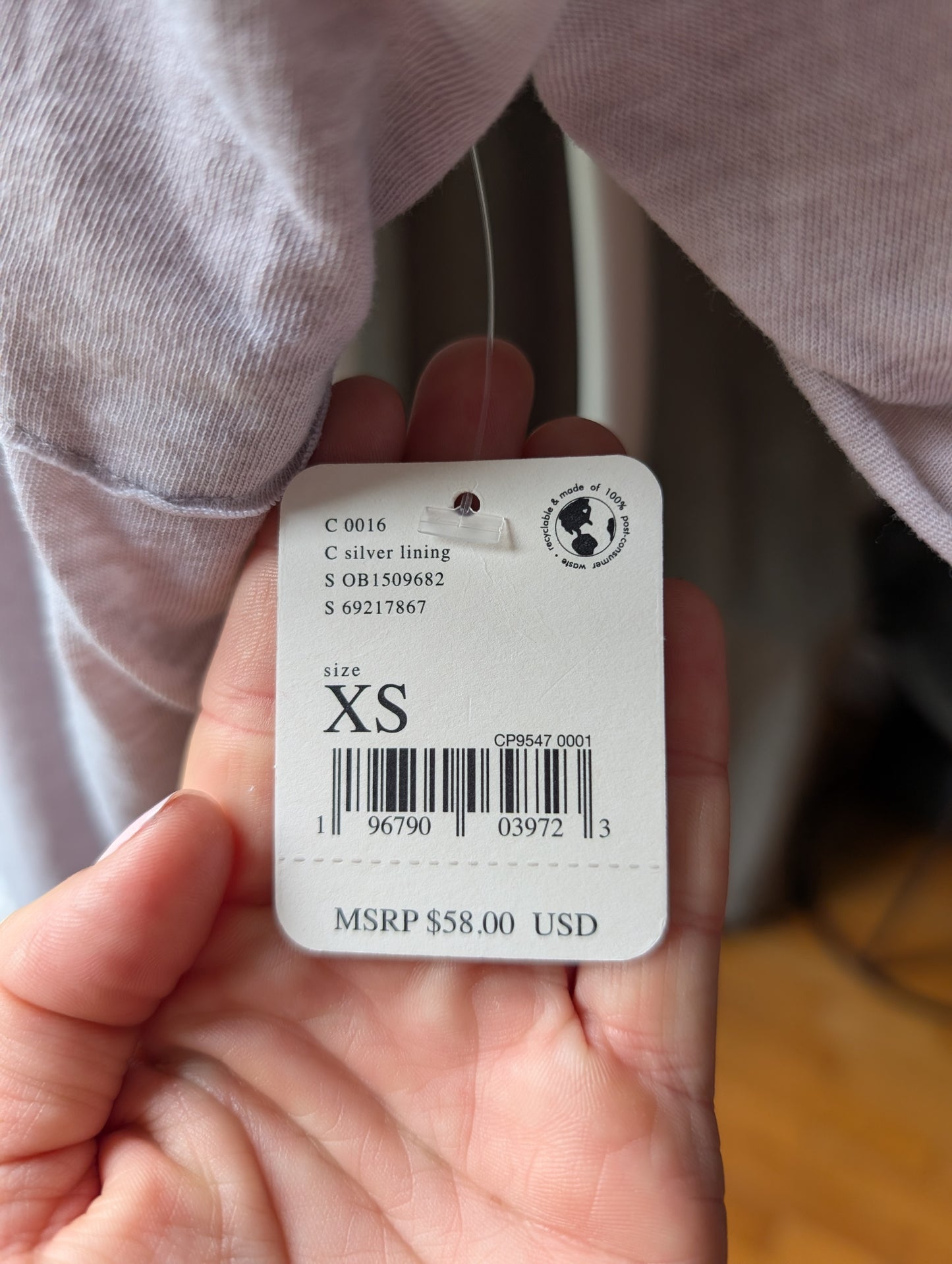 Free people oversize tee XS