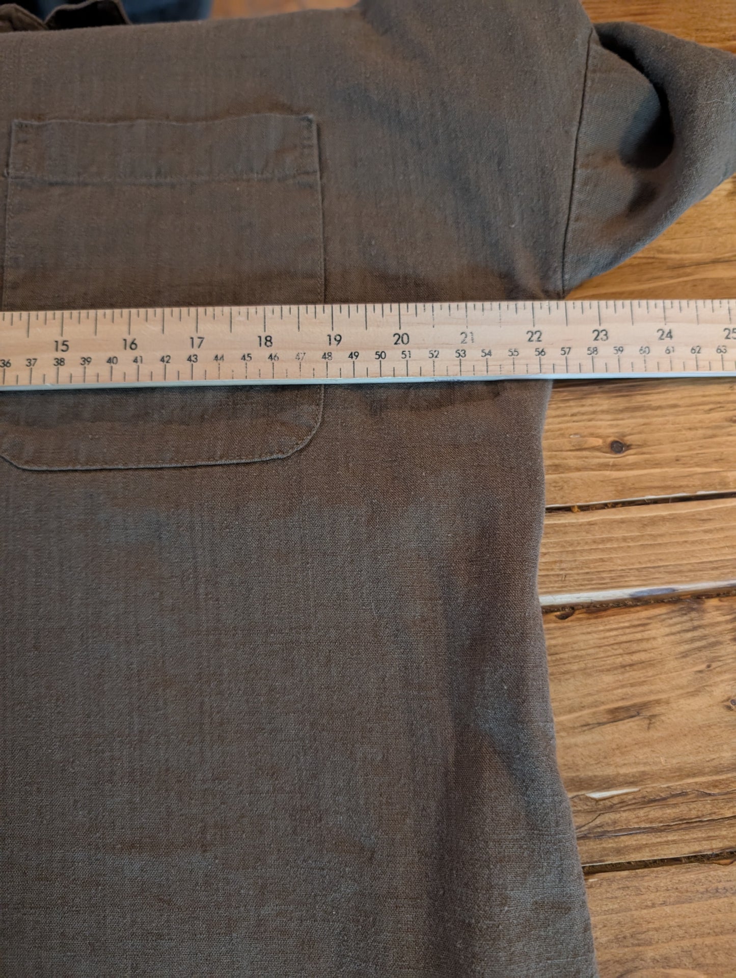 Robe maxi lin et viscose large