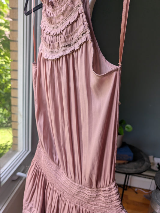 Mustard seed robe midi taille small