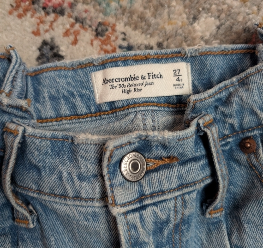 Abercrombie & Fitch jeans ample 27