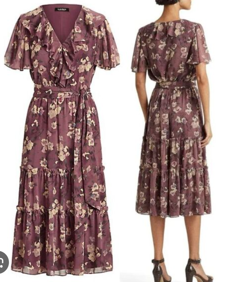 Robe midi Ralph Lauren XS