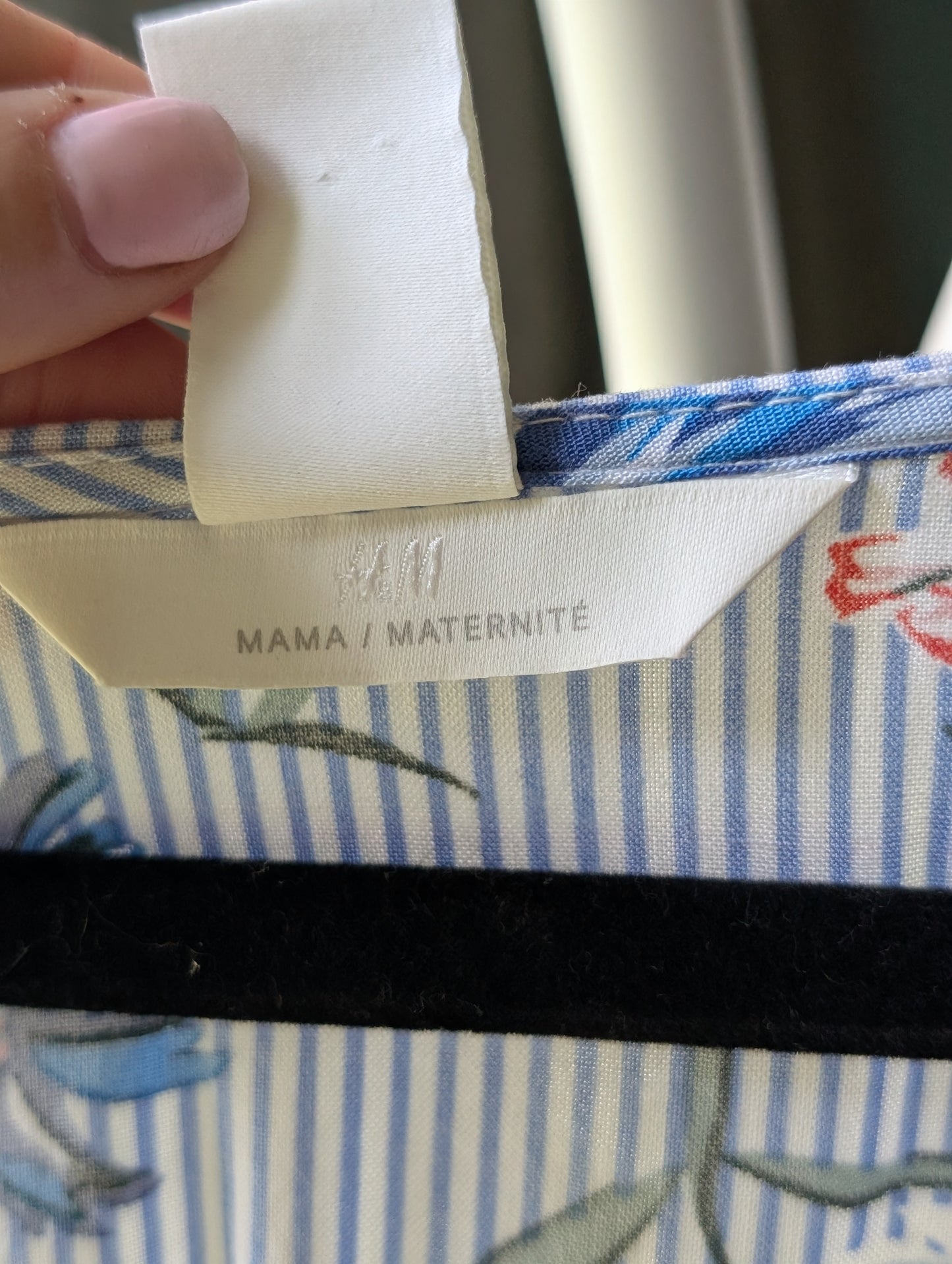 H&M robe maternité fleurie d'été Médium