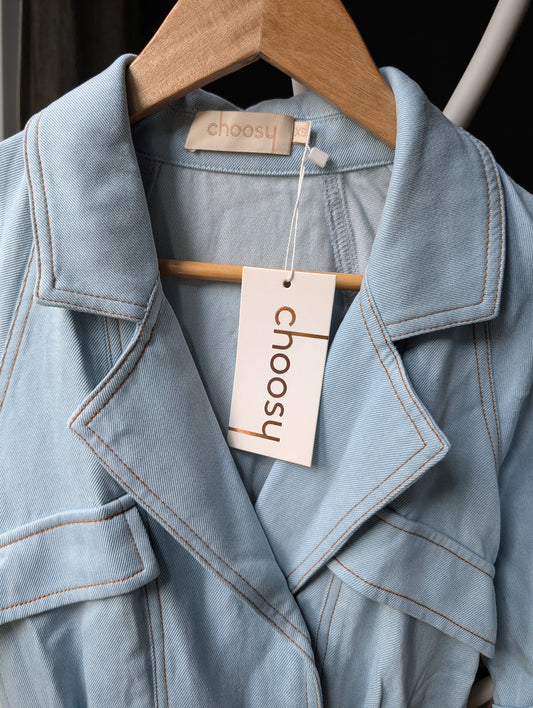 Choosy denim romper taille xs