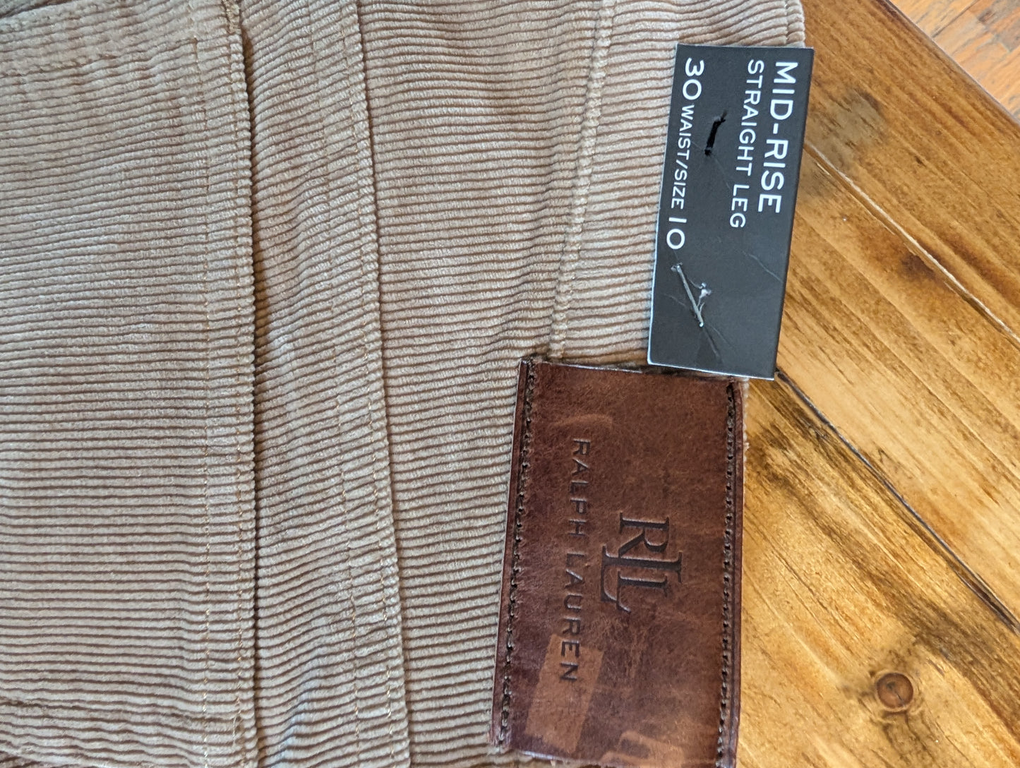 Pantalon corduroy Ralph Lauren taille 10