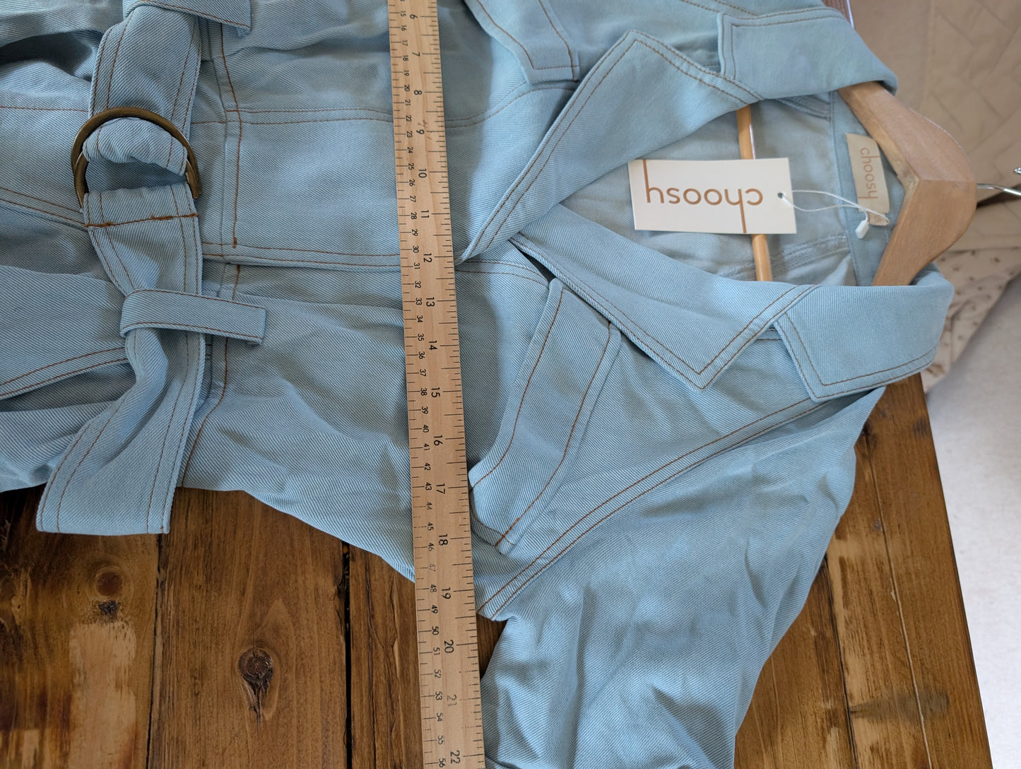 Choosy denim romper taille xs