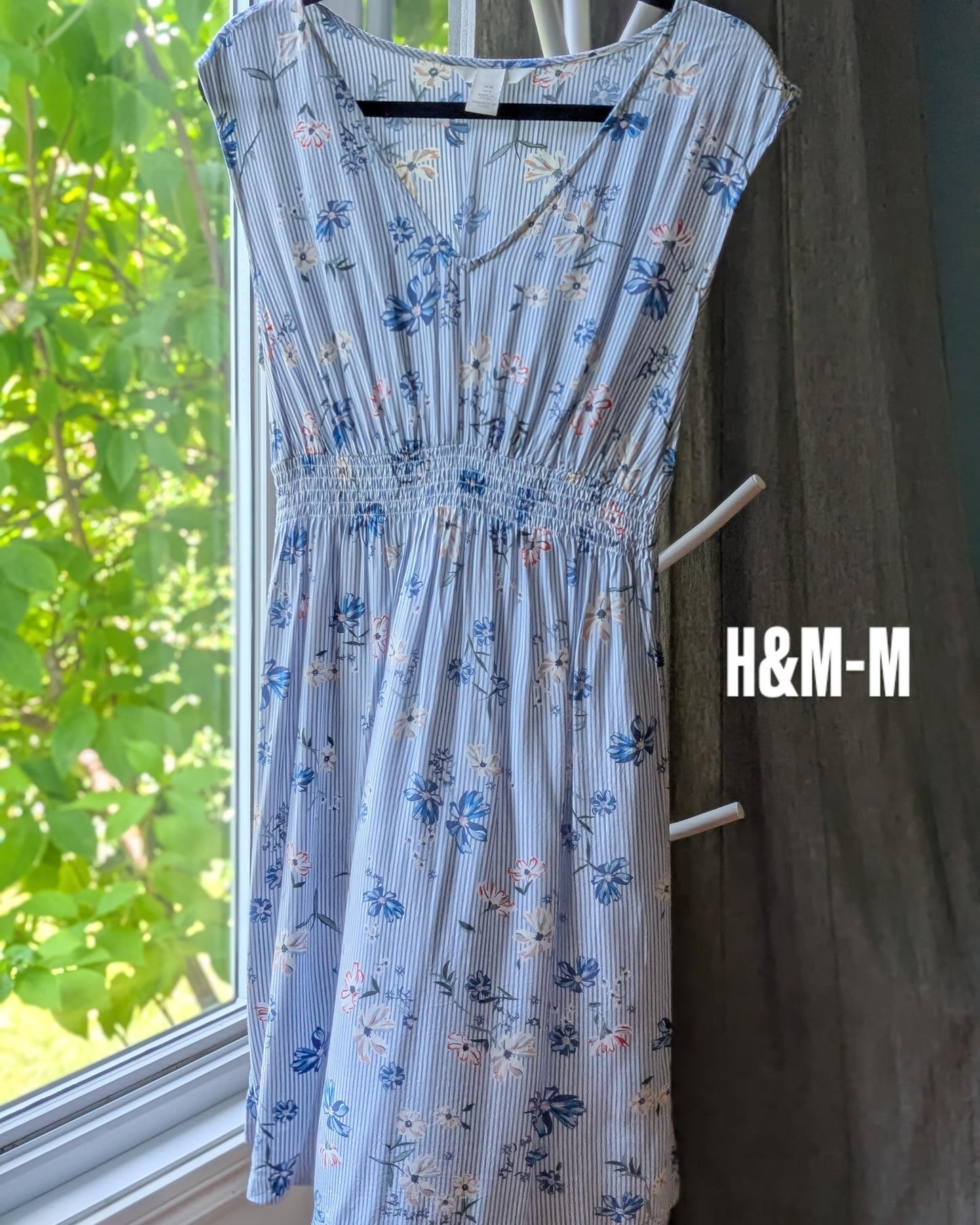 H&M robe maternité fleurie d'été Médium